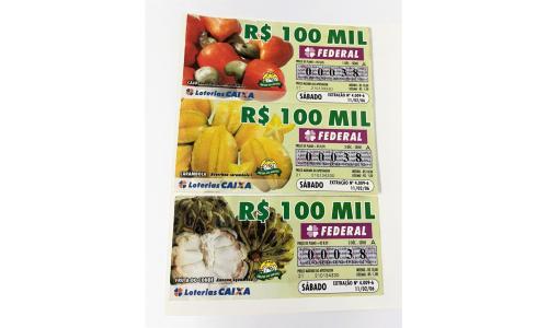 Bilhete Loteria Frutas